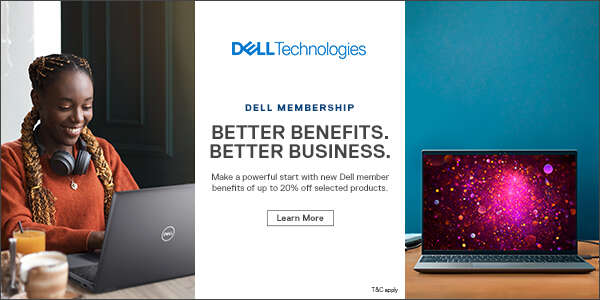 New member benefit with Dell Technologies UK
