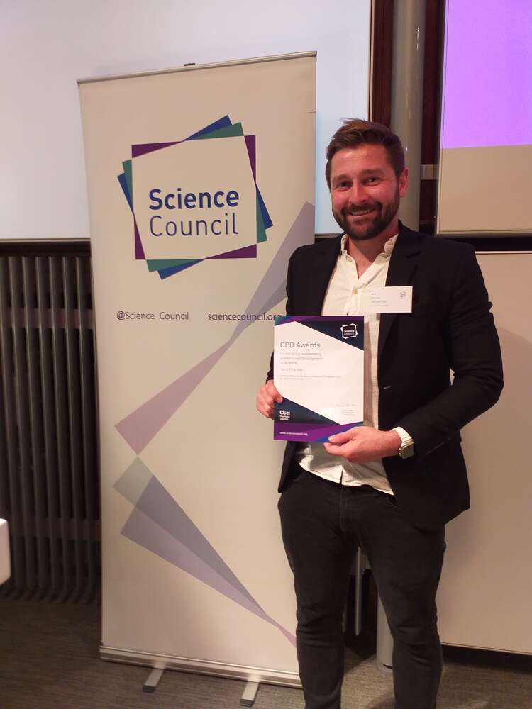 Science Council 2022 CPD Awards – Jack Sharkey commendation